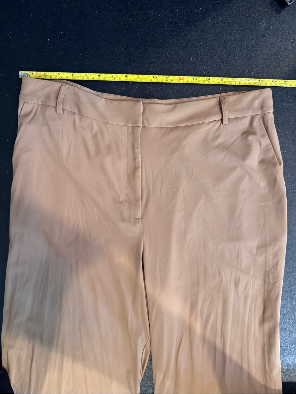 Brown Wide Leg High Rise Trousers NWT Women’s Dress Pants - Picture 8 of 11